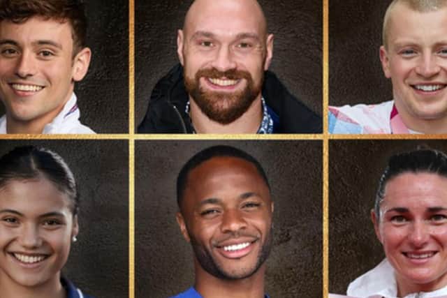 There are six nominees for the main awards, Sports Personality of the Year, in 2021's ceremony. Photo: BBC Sport.