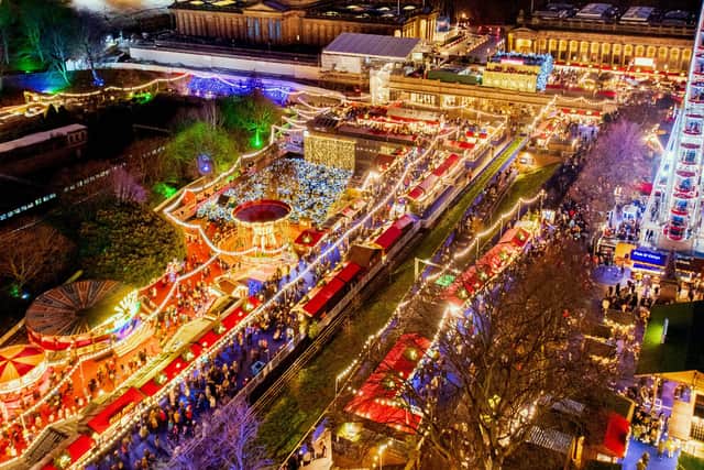 Edinburgh has been staging a Christmas festival for more than 20 years. Picture: Ian Georgeson