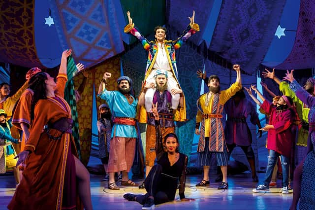 Alexandra Burke an Jack Yarrow in Joseph...