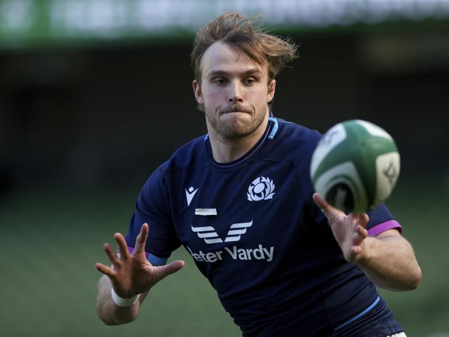 Quieter game for the Exeter lock as Scots pack played second fiddle to the hosts for spells. 5