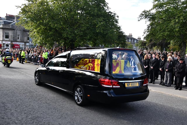 After leaving Balmoral Castle, The Queen's coffin will travel to Ballater along Braemar Road onto Bridge Street to Glenmuick Church and then to Aberdeen (Pic: Michael Gillen)