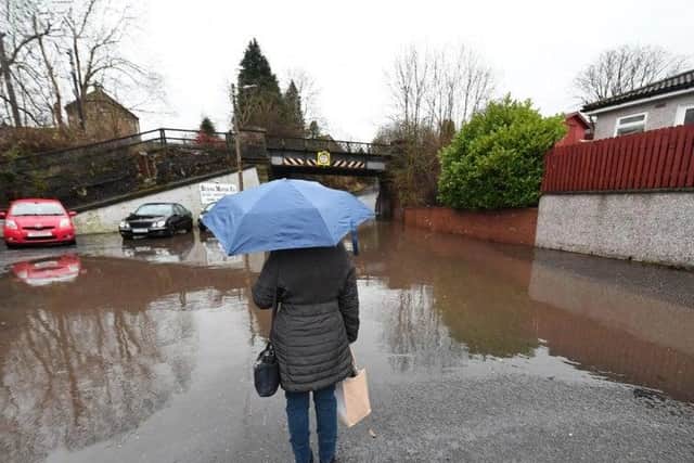 Part of Scotland will see heavy rain on Thursday, with flood warnings in place.