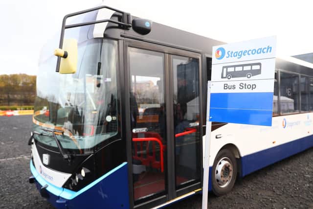 The autonomous bus trials are due to start this autumn