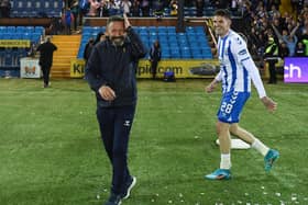 Kyle Lafferty left Kilmarnock before the end of the transfer window. (Photo by Craig Foy / SNS Group)