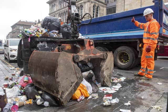 Waste workers in authorities across Scotland will return to work on Thursday as the first wave of strike action ends.