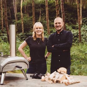 Pictured are Darina Garland and Kristian Tapaninaho, who launched the business in 2012. Picture: contributed.