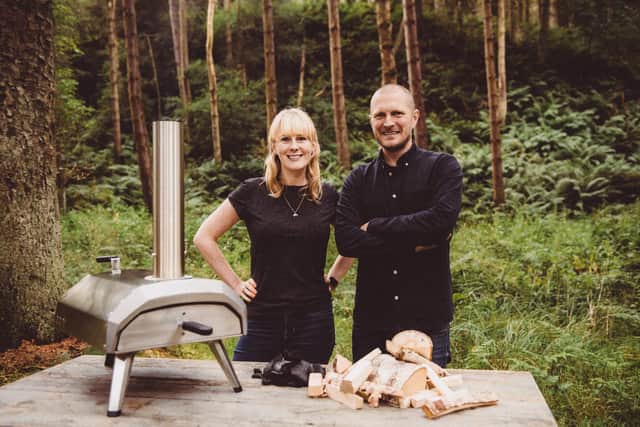 Pictured are Darina Garland and Kristian Tapaninaho, who launched the business in 2012. Picture: contributed.
