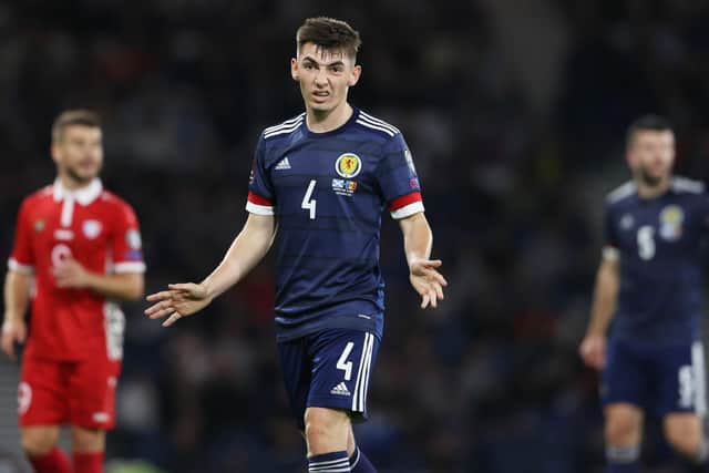 Billy Gilmour shone again in the centre of midfield.