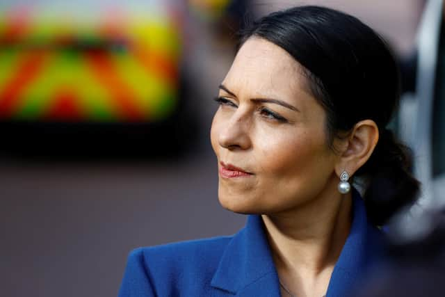 Former home secretary Priti Patel. Picture: Andrew Boyers/PA Wire