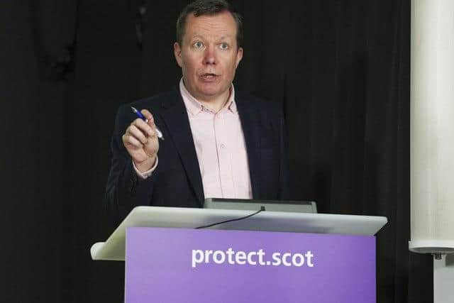 Jason Leitch, Scotland's National Clinical Director picture: Scottish Government