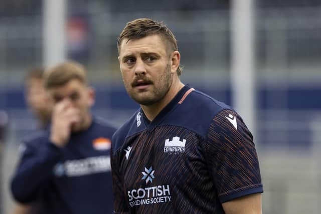 Nick Haining is in line to play for Edinburgh against Benetton in Treviso. (Photo by Mark Scates / SNS Group)