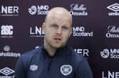 Hearts head coach Steven Naismith.