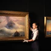 Two other paintings by Ivan Aivazovsky were offered as part of Sotheby’s Russian Pictures sale last year in London.