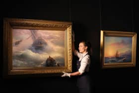 Two other paintings by Ivan Aivazovsky were offered as part of Sotheby’s Russian Pictures sale last year in London.