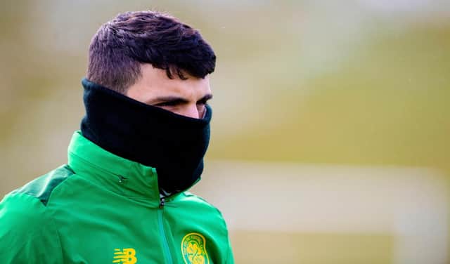 Mohamed Elyounoussi is on loan at Celtic from Southampton. Picture: SNS