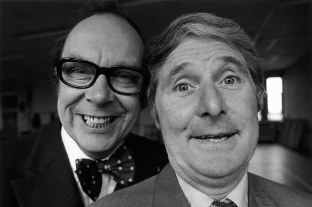 Eric Morecambe and Ernie Wise were a hugely popular double act (Picture: Tim Graham/Evening Standard/Getty Images)