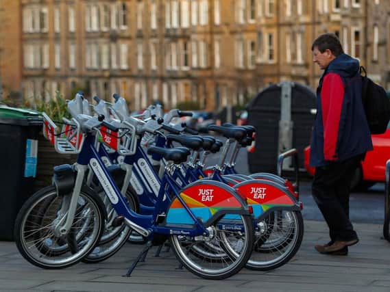 Edinburgh's cycle hire scheme has been plagued by vandalism and theft incidents since it was introduced.