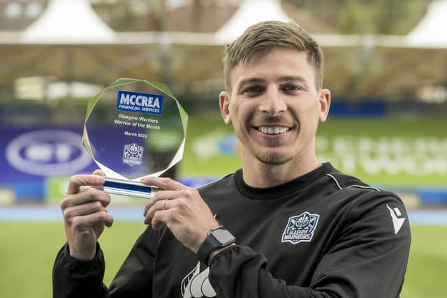Sebastián Cancelliere is the McCrea Financial Services Warrior of the Month. Picture: © Craig Watson