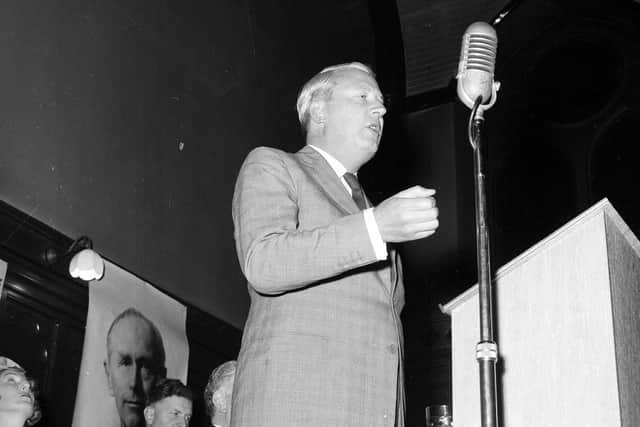 Edward Heath in Glasgow