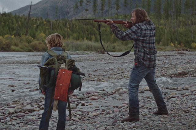 Sasha Knight and Steve Zahn in Cowboys