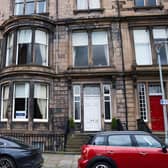 The property of the Moderator for Church of Scotland has been put up for sale. The building sits on Rothesay Terrace in Edinburgh. Picture: Lisa Ferguson