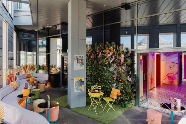 The Tropical Terrace is now open at St James Quarter