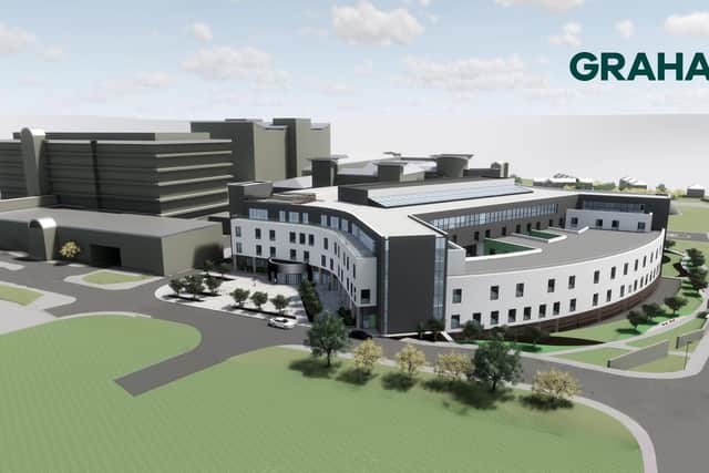 The Baird Family Hospital's original design. Picture: Graham