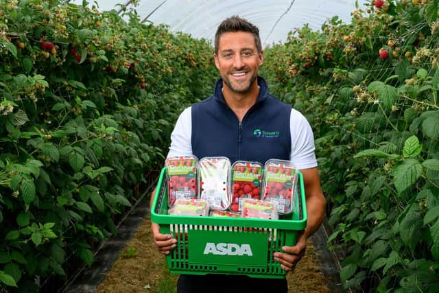 17.6 million Scottish raspberries heading to Asda shelves with Stewarts of Tayside. Pictured is Liam Stewart, Managing Director at Stewarts of Tayside