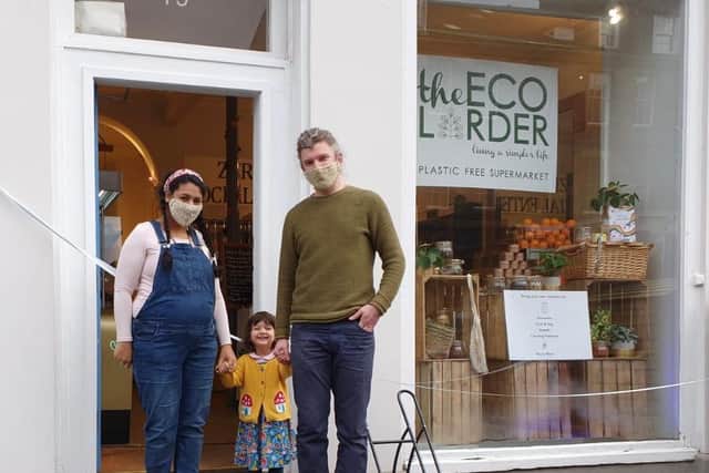 Stephanie and Matthew Foulds of The Eco Larder