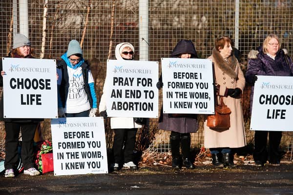 Buffer zones would see anti-abortion protests moved further away from health clinics and hospitals. Picture: John Devlin