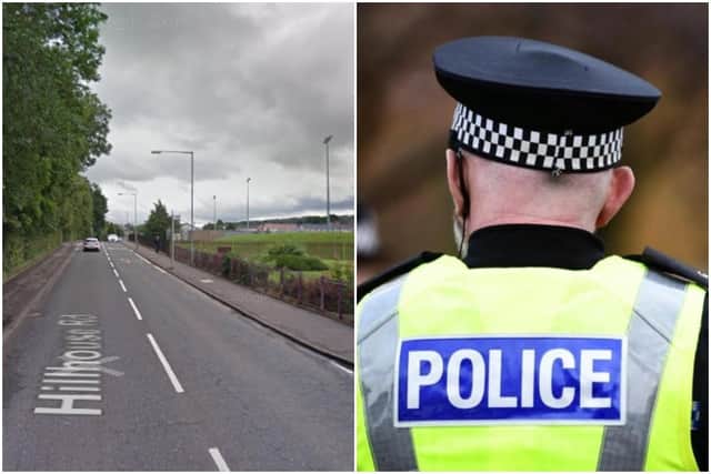 The stabbing happened in Hillhouse Road, Hamilton