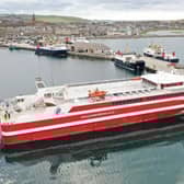 The MV Alfred, which has been hired by the Scottish Government