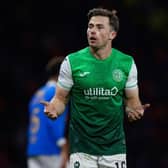 Hibs stalwart Lewis Stevenson admits he and his team-mates cannot contemplate defeat in Sunday's Scottish Cup tie at Arbroath. (Photo by Craig Williamson / SNS Group)