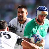 Mack Hansen has been promoted to Ireland's starting XV for the match against Tonga.