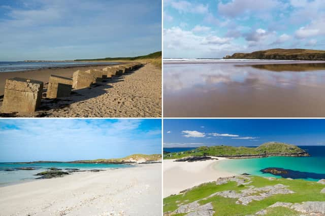 Some of Scotland's finest beaches.