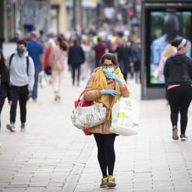 Scottish stores lost £2.2bn of retail sales over the first six months of the pandemic, the SRC noted. Picture: Jane Barlow/PA Wire.