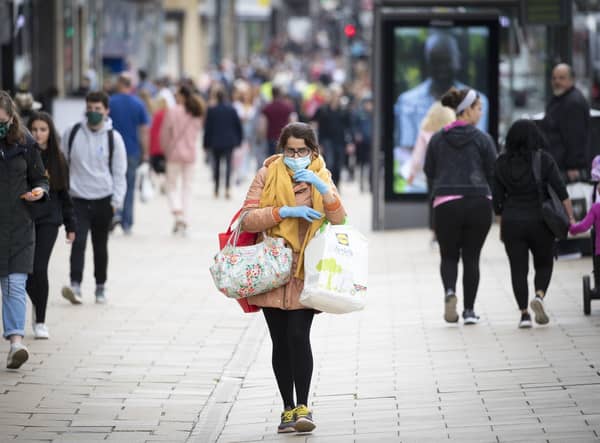 Scottish stores lost £2.2bn of retail sales over the first six months of the pandemic, the SRC noted. Picture: Jane Barlow/PA Wire.