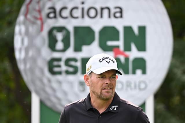 David Drysdale was 'very happy' after his second round in Madrid. Stuart Franklin/Getty Images.