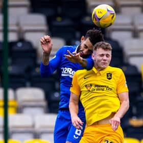 Jack Hamilton competed well in Livingston's 0-0 draw with Rangers.  Picture: Craig Williamson / SNS