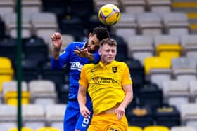 Jack Hamilton competed well in Livingston's 0-0 draw with Rangers.  Picture: Craig Williamson / SNS
