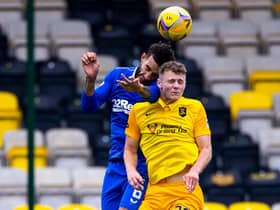 Jack Hamilton competed well in Livingston's 0-0 draw with Rangers.  Picture: Craig Williamson / SNS