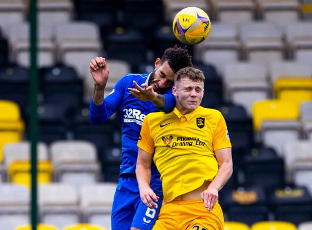 Jack Hamilton competed well in Livingston's 0-0 draw with Rangers.  Picture: Craig Williamson / SNS