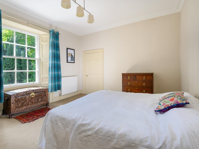 One of the five bedrooms in the property