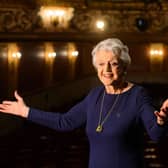 Actress Dame Angela Lansbury onstage during a photo call at the Gielgud Theatre, in central London. Angela Lansbury has died at the age of 96 according to a family statement.