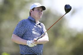 Bob MacIntyre is bidding to make his third appearance in The Masters, having finished tied 12th on his debut in 2021 before making the top 25 again the following year. Picture: Orlando Ramirez/Getty Images.