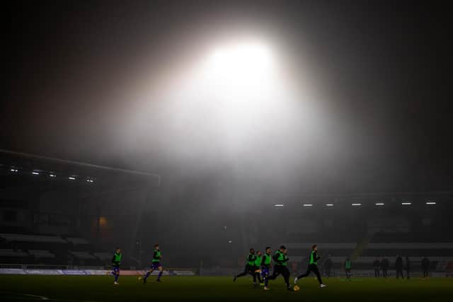 Fog had an impact on St Mirren v Dundee United. Picture: SNS