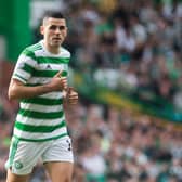 Celtic's  Tom Rogic hasnt been ruled out for the club's Scottish Cup semi-final by Ange Postecoglou after being lost to a hamstring problem a fortnight ago by Ange Postecoglou, who remains "hopeful" that Carl Starfelt could also be fit to face Hibs after suffering a similar problem just before the international break. (Photo by Craig Foy / SNS Group)
