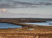 The vast barrier which connects South Ronaldsay and Burray to the Orkney mainland is regularly closed due to wave overtopping. Picture: Orkney.com