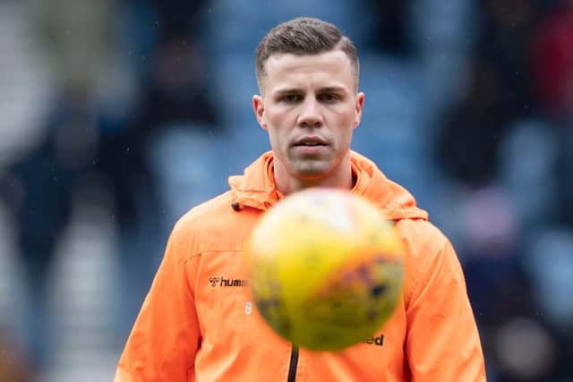 Florian Kamberi joined Rangers on loan in January 2020