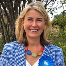 Photo issued by the Conservative Party of Anna Firth who has been selected as the Tory candidate for the Southend West by-election by Conservative members.